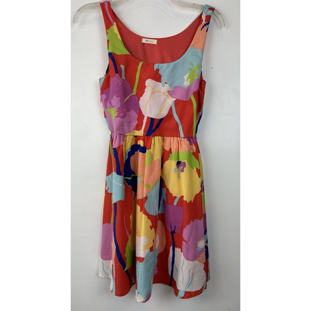 Everly Dress S Floral Sundress Multicolor Vacation Spring Tropical Cruise
